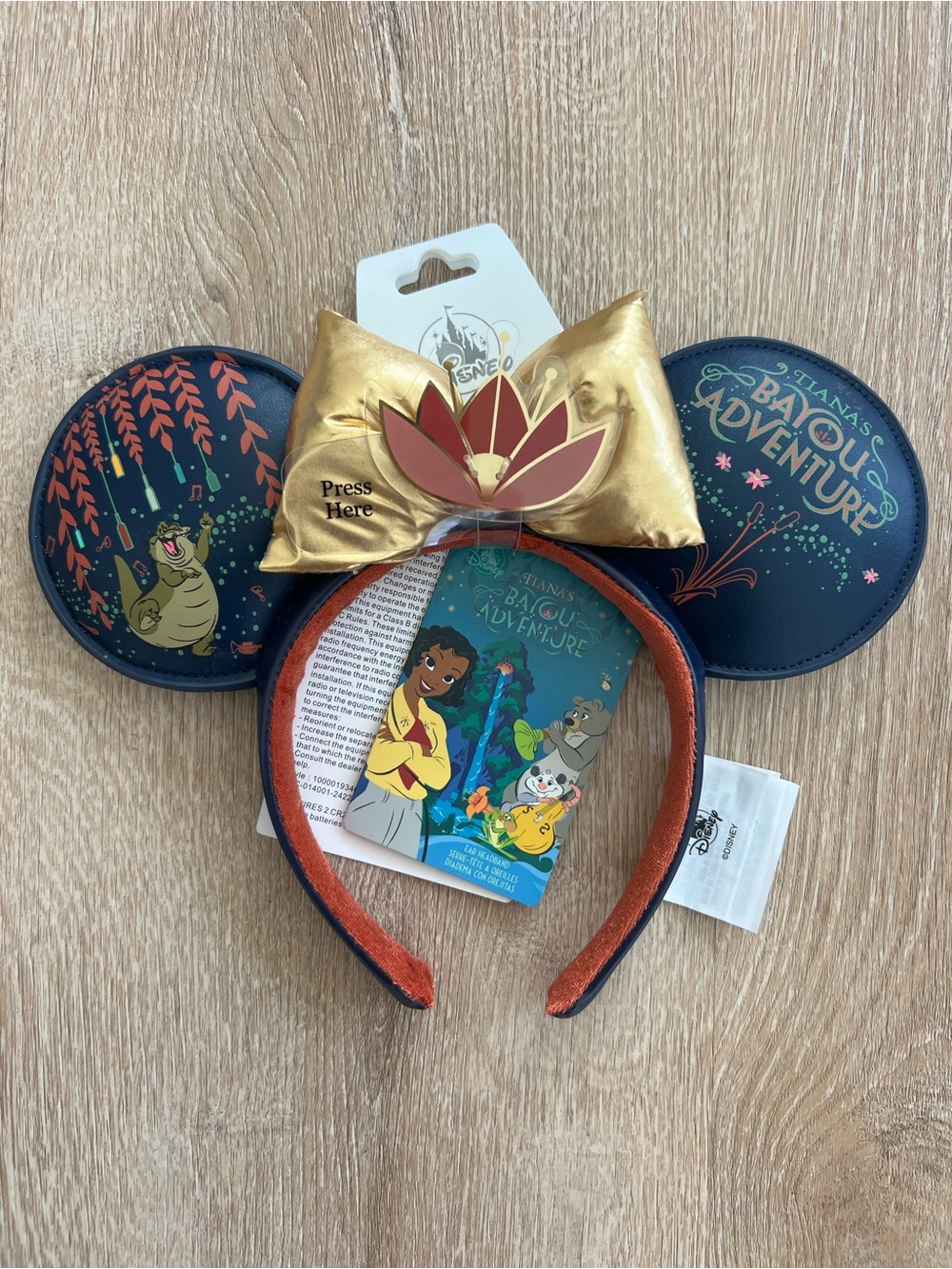 Disney Tiana's Bayou Adventure Ears Headband - Picture 2 of 4